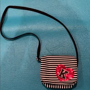 “K” Cross body purse
